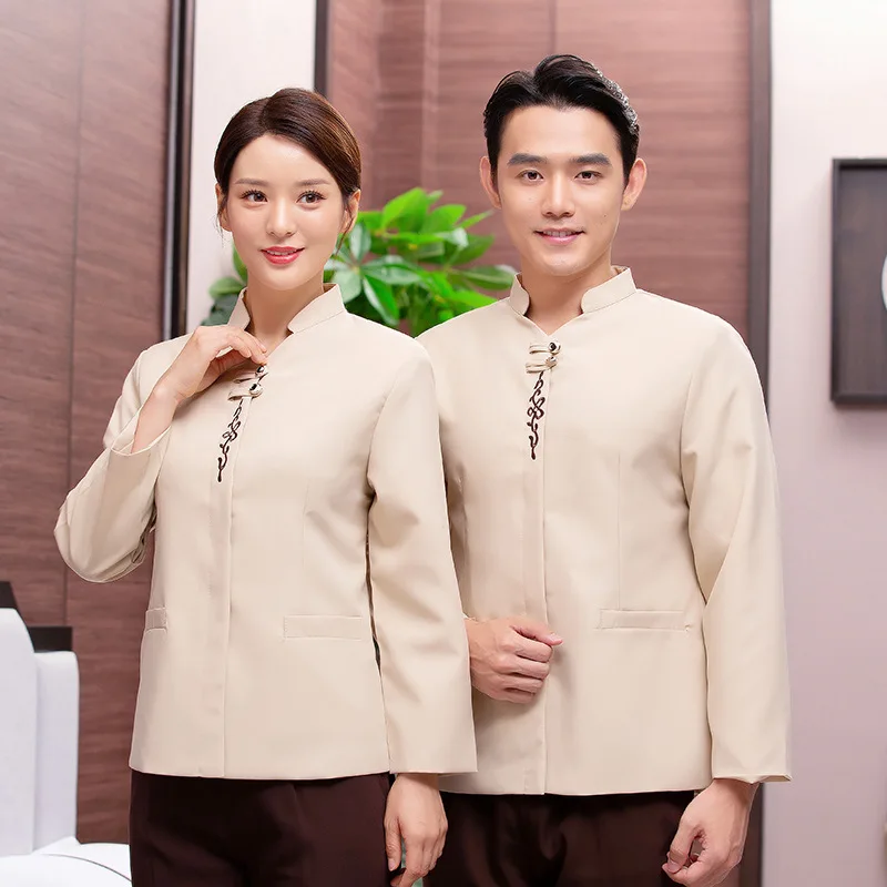 

2020 Новое поступление ограниченная серия больничных уборщиков уборки с длинным рукавом отель униформа Комбинезоны женские зимние очистите...