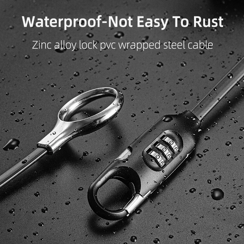 1.8M Bicycle Anti theft Steel Cable Lock Mountain Road Bike Security Password Outdoor Ultralight Cycling Wire Code Lock|Велосипедный
