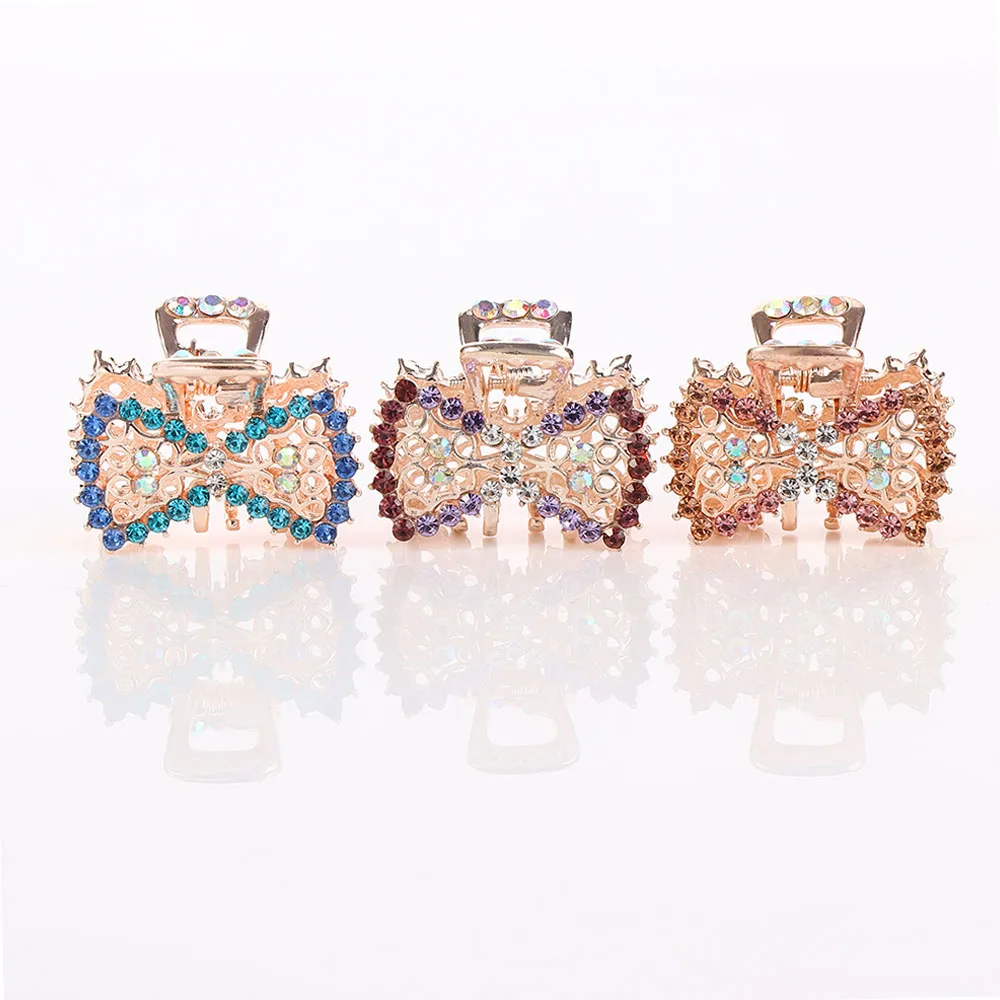 2020 новые модные ювелирные изделия горный хрусталь Коготь заколка кристалл