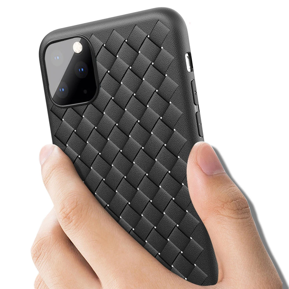 Чехол с дышащей сеткой для iPhone 11 Pro Max XS 6 6S 7 8 Plus X XR Мягкий тканевый чехол из ТПУ BV