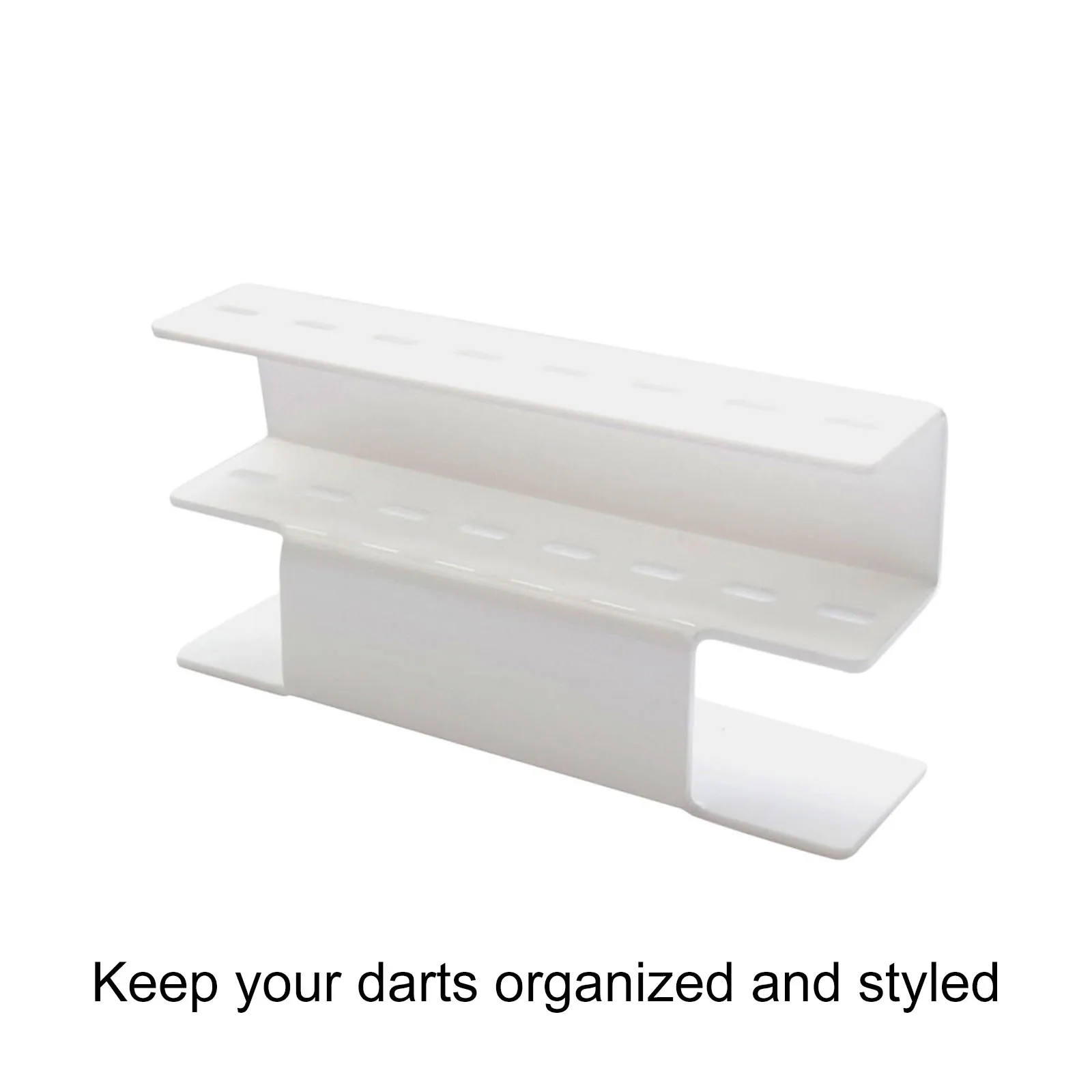 

Holds 8 Wall Hanging Darts Display Rack Wall Mounted Pin Office Home Bar Dart Holder Wall Mounted Acryclic Dart Stand Rack