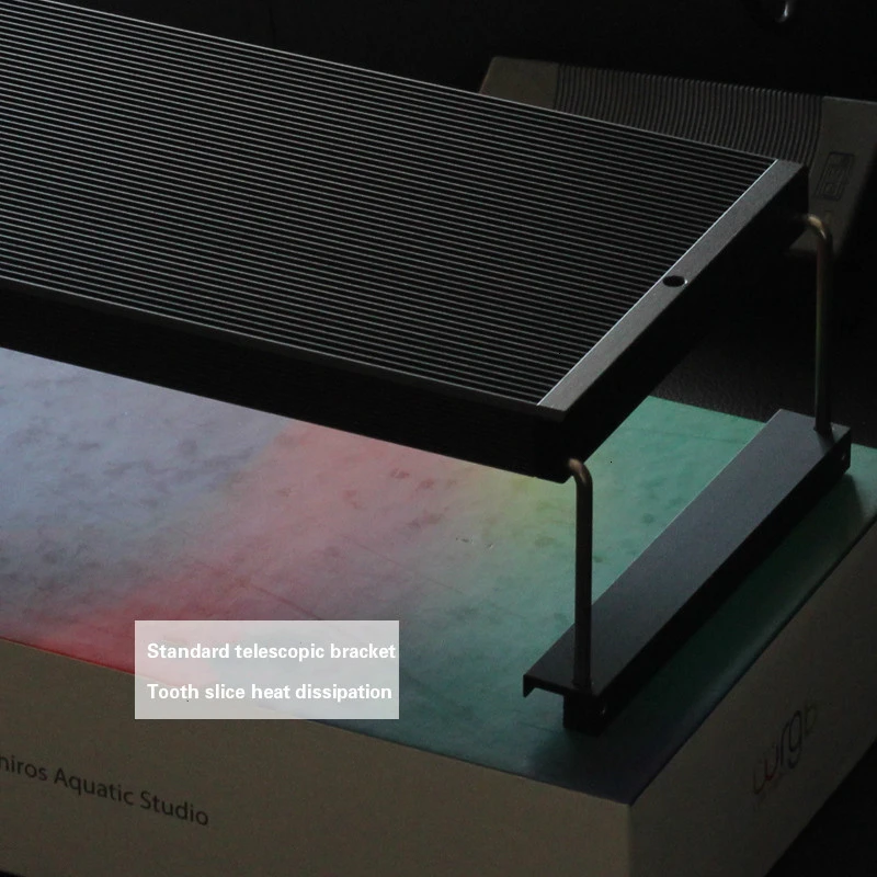 Chihiros-Iluminaci&oacute;n de acuario con plantas acu&aacute;ticas, luces led con simulado de amanecer y atardecer para iluminar el agua de la pecera, WRGB 2-4