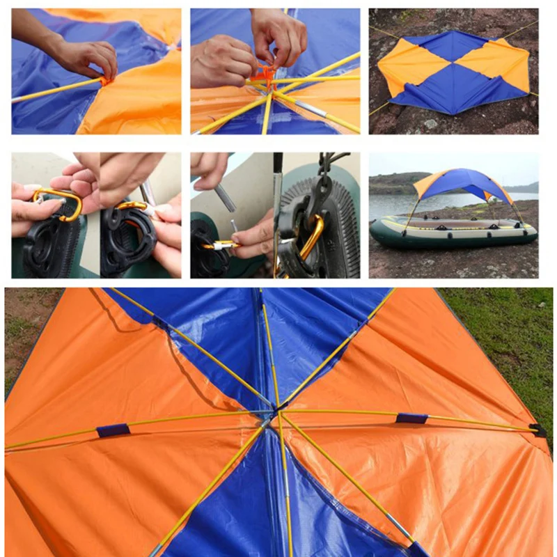 Надувная лодка каяк солнцезащитный тент защита от дождя и солнца