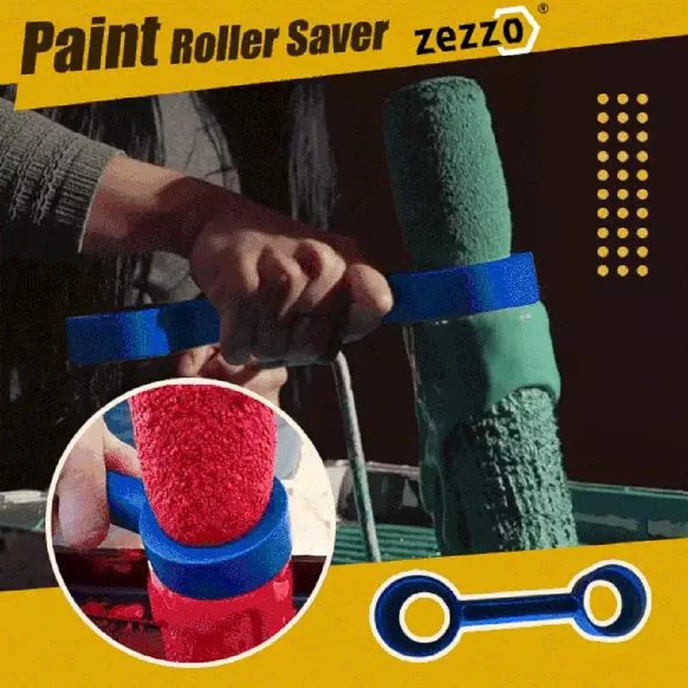 

Защитный ролик для краски, легко чистящий валик для краски, подходит для разных размеров крышек, инструмент для очистки, Прямая поставка