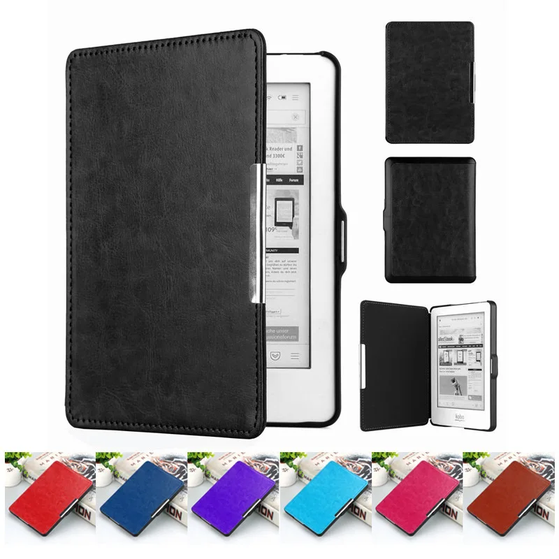 Ультратонкий кожаный чехол GLIGLE для KOBO Glo E-reader Kobo HD универсальный 6 дюймов с