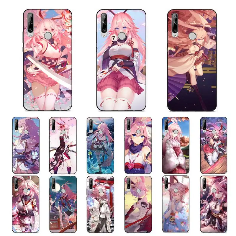 

Yinuoda Honkai Impact 3 Phone Case for Huawei Y 6 9 7 5 8s prime 2019 2018 enjoy 7 plus