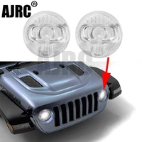 suitable for 110 simulation climbing car scx10iii axial 90090047 313mm wrangler universal headlight cover led lamp cup