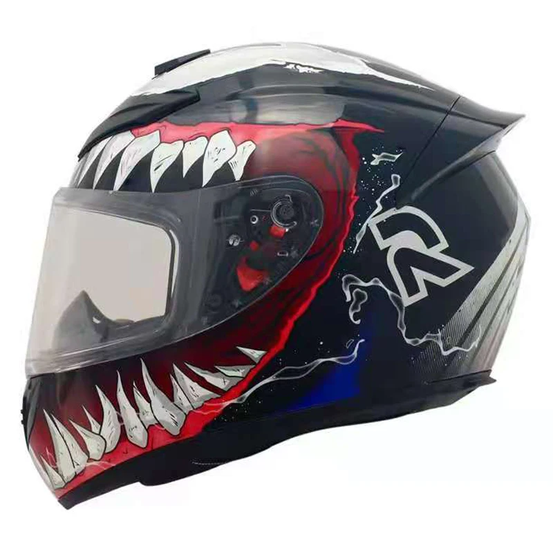 

Vimer Motorcycle Helmet Off-Road Casco Motorbike Touring Double Lens Full Face Helmets Casco Moto DOT Approved