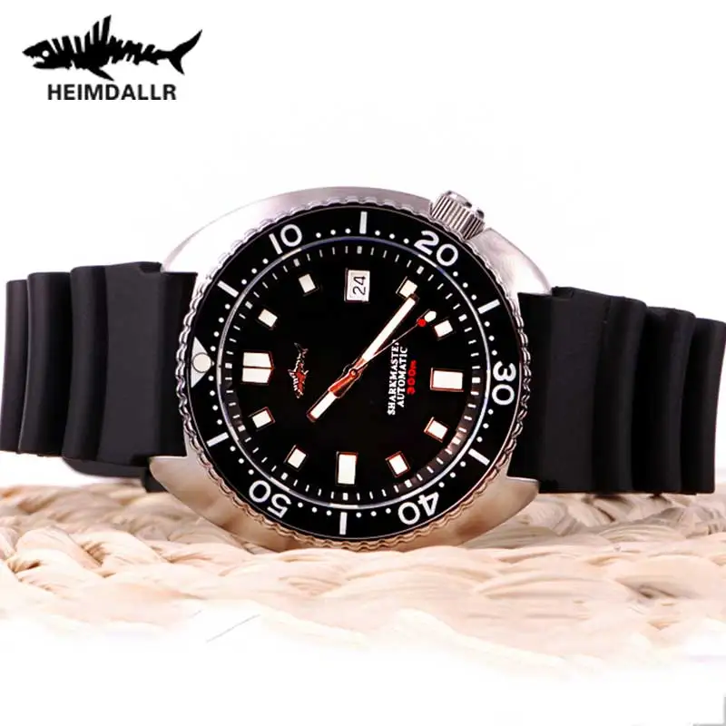 

HEIMDALLR Для Мужчин's 200m дайверские часы сапфировое стекло Япония NH35A автоматический переход Для мужчин t наручные часы Водонепроницаемый механ...