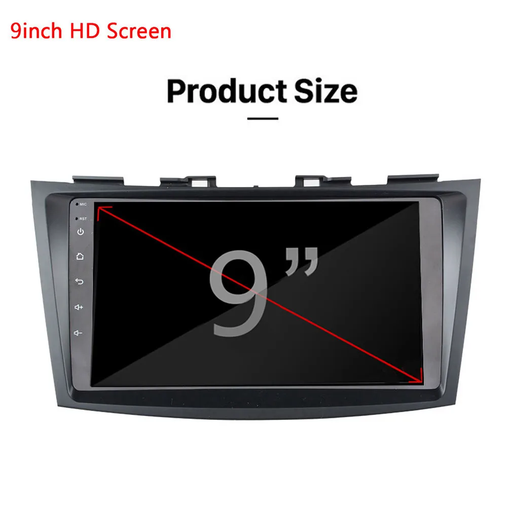 Android 10.1 Car Multimedia Player for Suzuki Swift 2011 2012 2013 2014 2015 Radio GPS Navigation WiFi 2din no DVD BT | Автомобили и