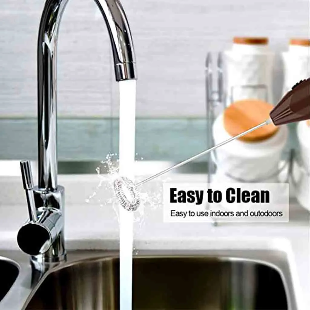 

Mini Electric Milk Frothers Drink Foamer Whisk Mixer Stirrer Coffee Egg Beater Kitchen Accessories