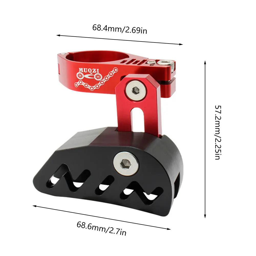 

Bike Chain Guide Aluminum Protector Mountain Bicycle Aluminum Alloy Chain Tensioner MTB Accessories for Single Disc Sprocket