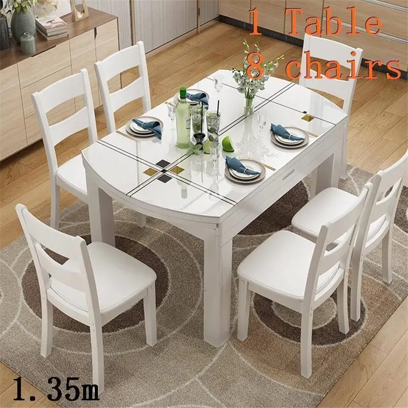 Mueble Comedor A Langer Redonda Tavolo Da Pranzo Eet Tafel Piknik Masa Sandalye деревянный обеденный стол