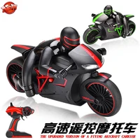 New RC Motorcycle Electric High Speed Drift car RC Toy Simulation Motorbike Model Cool Light Flips  Remote Control car Kid gifts