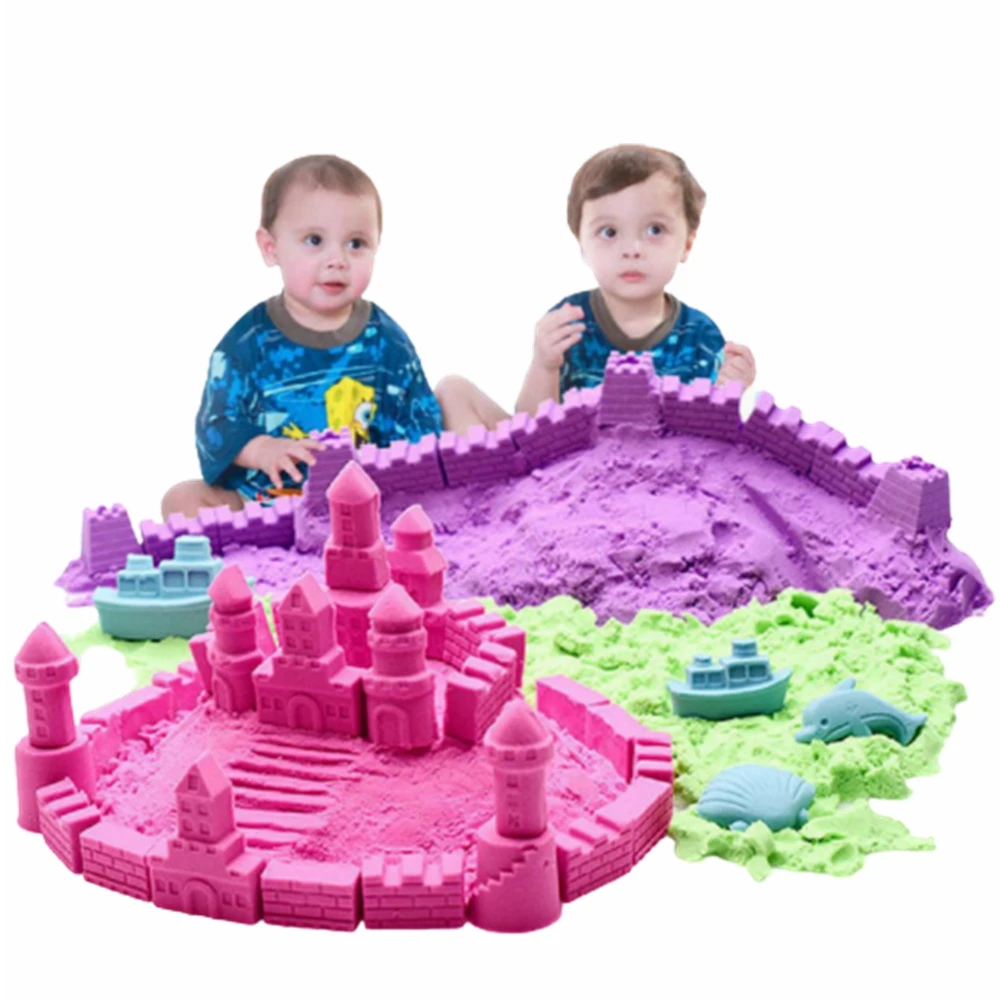 100 г Космический песок игрушки развивающий цветной мягкий волшебный слайм