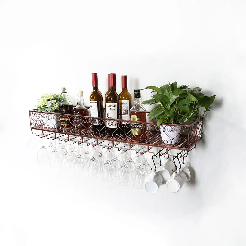 Винный стеклянный шкаф подвесной Кубок креативный держатель для чашки красного