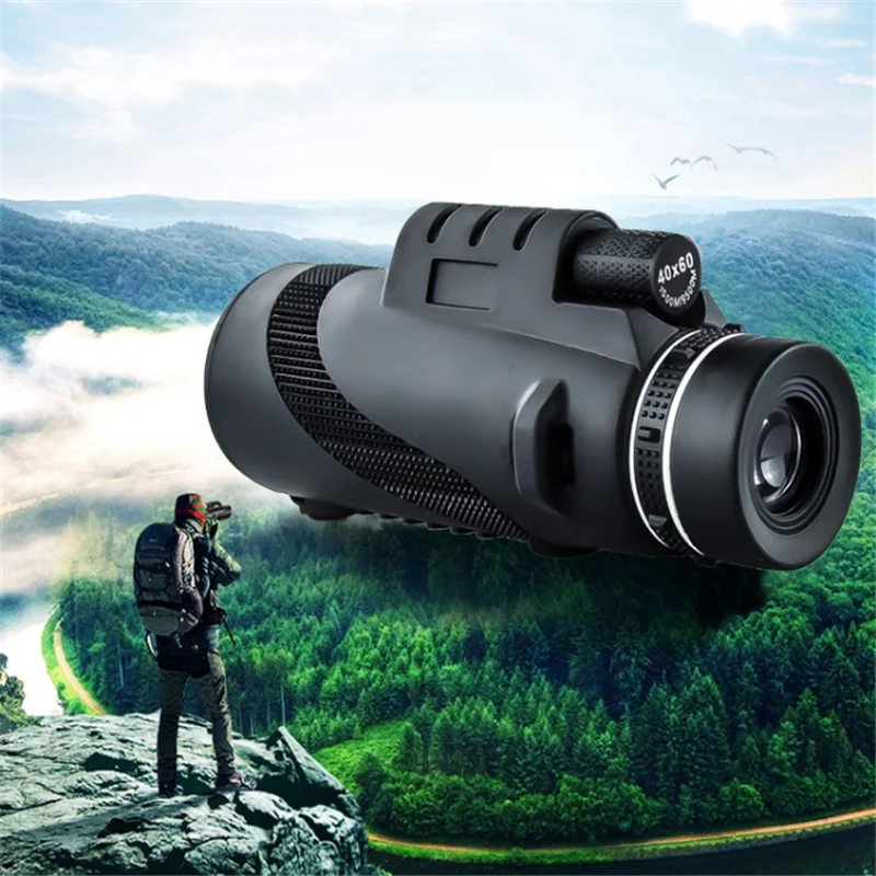 

Powerful Monocular Long Range 1000m Telescope for Smartphone 40X60 Military Spyglass Zoom High Quality HD Hunting Optics Scope