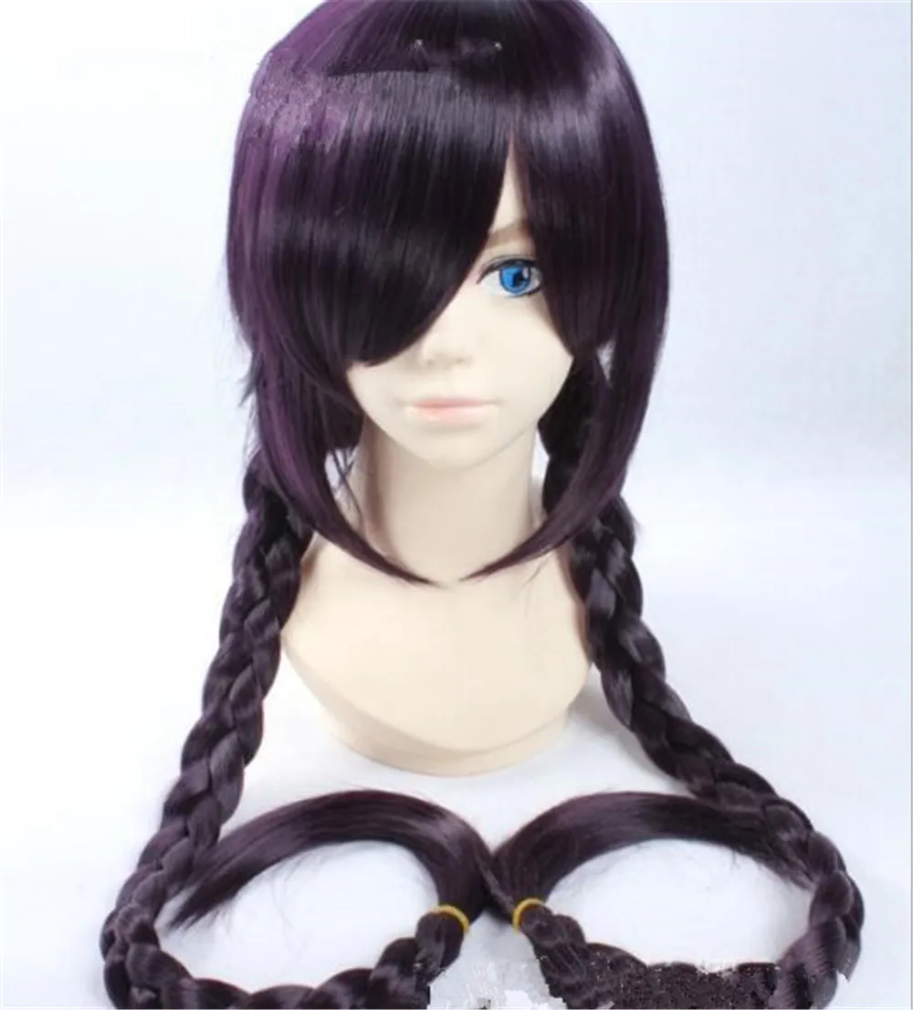 Danganronpa Dangan Ronpa Toko Fukawa модный длинный карнавальный костюм вечерние парики