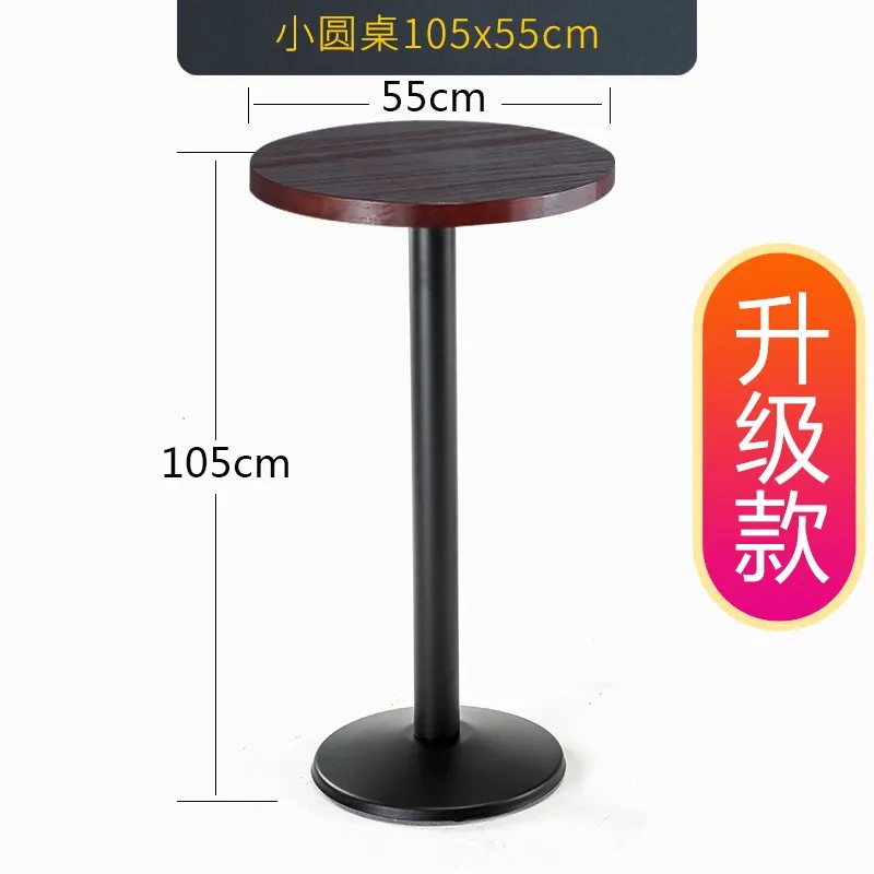 Твердый деревянный барный стол с высокой стопой и стул для семьи гостиной