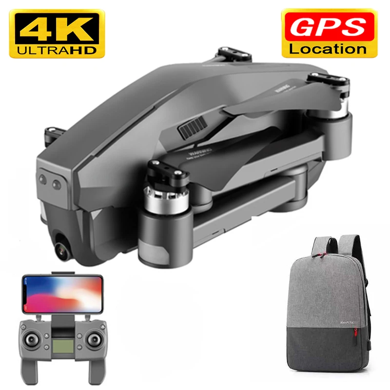 4K backpack D4 Дрон Квадрокоптер HD 4K gps 1080P FPV 600M wifi видео в реальном времени 1,6 км Контроль расстояния полёт 28 минут Дрон с камерой игрушки - Цвет: 4K backpack