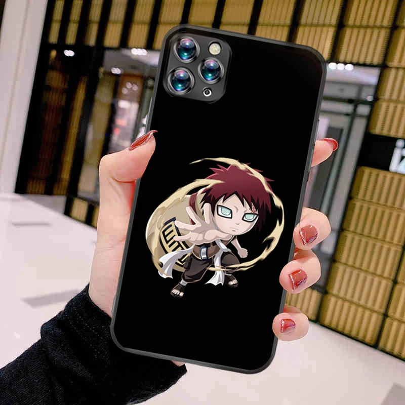 

N-Narutos Kakashi Sasuked Gaara Phone Case For iPhone 11 12 Pro XS MAX 8 7 6 6S Plus X 2020 XR Mini Shockproof Ultra-Thin