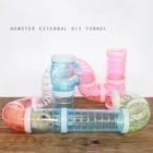 Игрушки для хомяка, клетка для хомяка, тоннель, пластиковые инструменты, внешняя игрушка сделай сам для морской свиньи, строительный трубопровод для хомяка