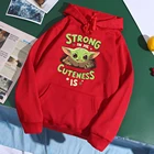 Толстовка Kawaii Star Baby Yoda Мужская, винтажные модные брендовые свитшоты в стиле Диснея, мультяшная уличная одежда в стиле Харадзюку, большие размеры