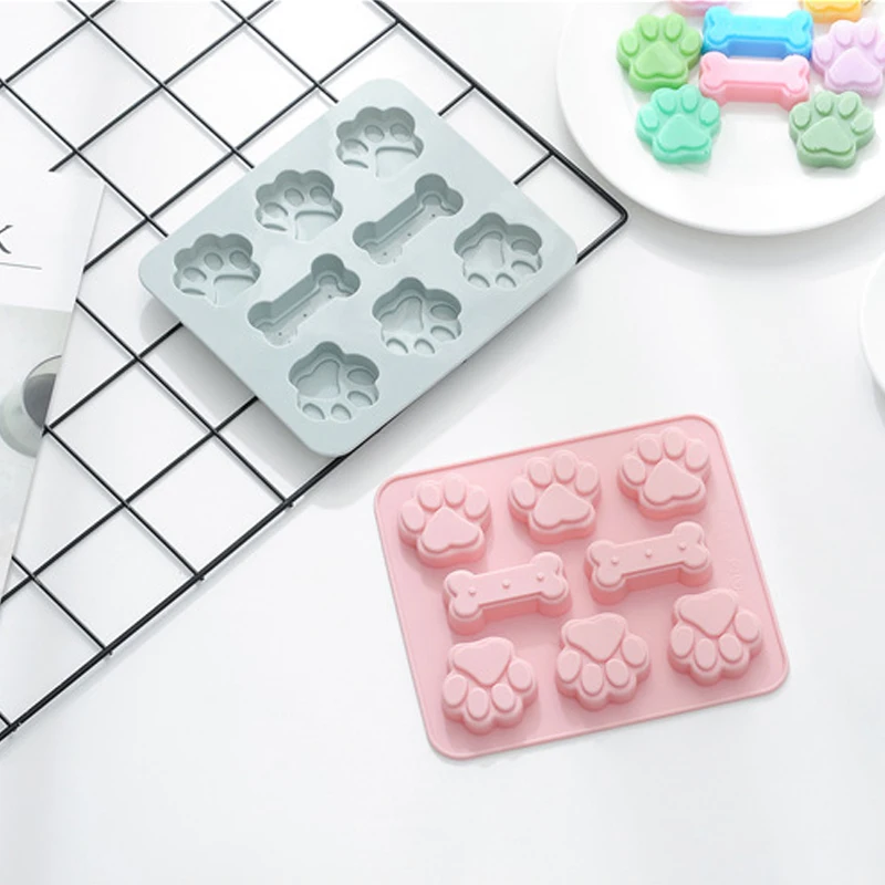 Форма из смолы в виде кошачьей лапы силиконовая форма для торта шоколада