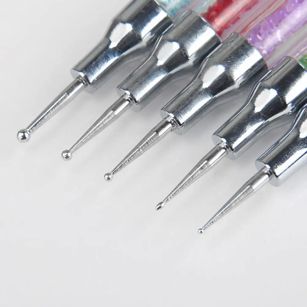

5Pcs/Set Rhinestone Picker Dotting Pen Manicure Nail Art DIY Decoration Dual-ended Rhinestone Manicure Nail Art Dotting Tool