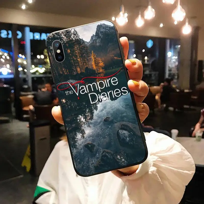 

classic The Vampire Diaries Phone Case for iPhone 11 12 pro XS MAX 8 7 6 6S Plus X 5S SE 2020 XR