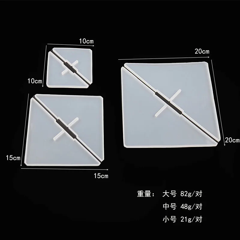 

DIY Epoxy Mold Resin Christmas Tree Snowflake Storage Box Jewelry Ornament Decoration Silicone Mold Set