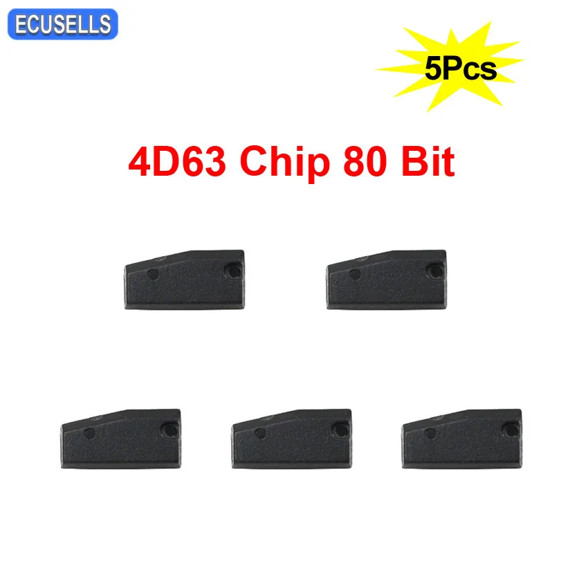 5 шт./лот 4D63 чистый транспондер чип ID4D63 карбоновый 80 бит чип 4D63 80 бит чип ID83 для Ford для Mazda для Lincoln для Mecury
