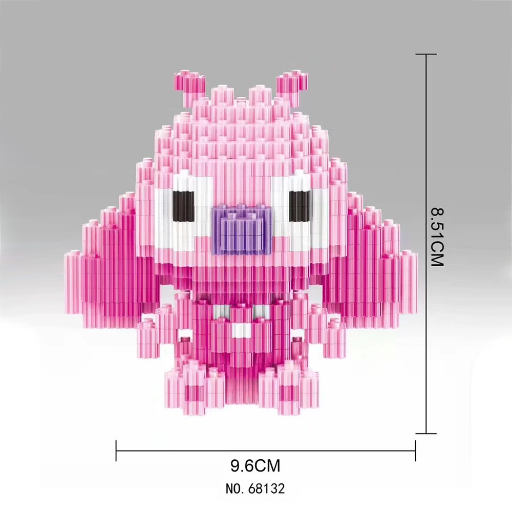 307 шт. стежки 3D модель мини алмазные строительные блоки Развивающие Кирпичи