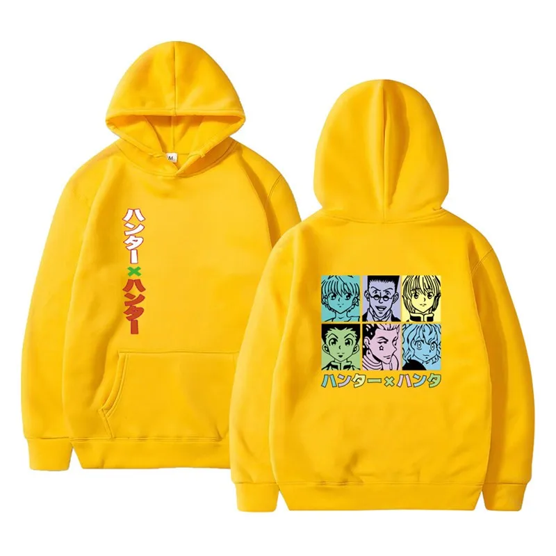 

2020 Hunter X Hunter Killua Zoldyck GON estampado hombres/mujeres Sudadera con capucha de manga larga sudadera Tops