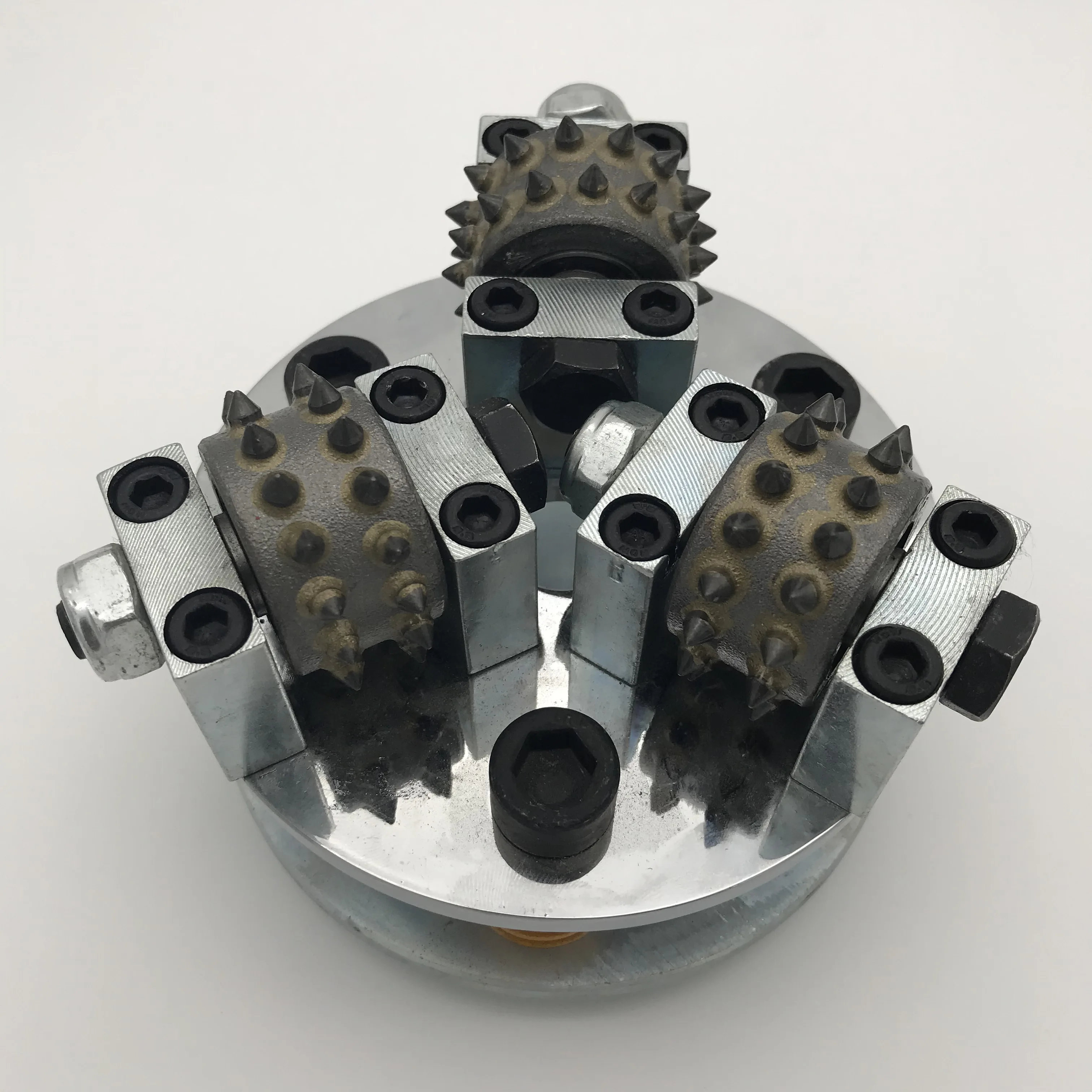 Буш молоток 5 дюймов с 3 роликами 30S бетоноукладчики ручная шлифовальная машина