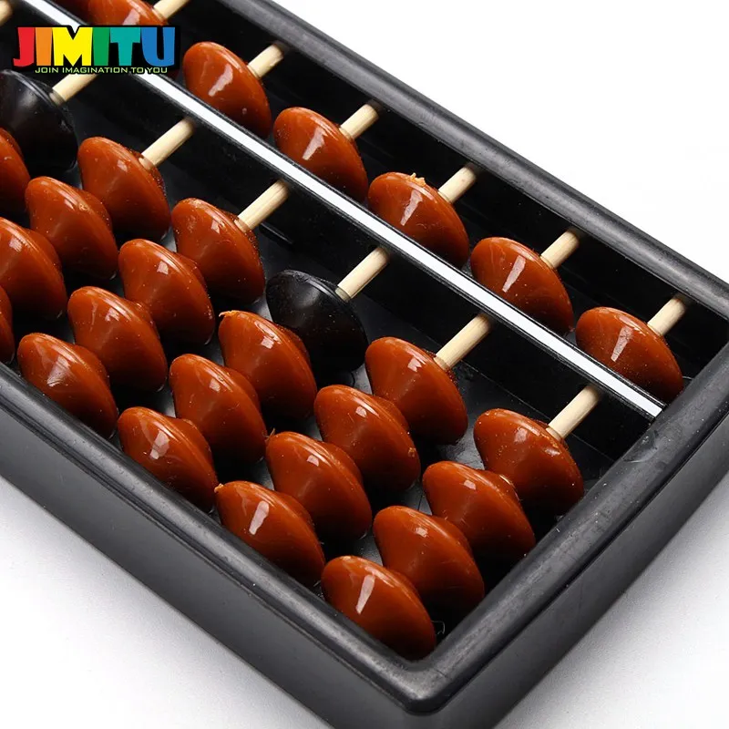 15 цифр арифметические бусины Abacus колонки детские школьные Обучающие инструменты
