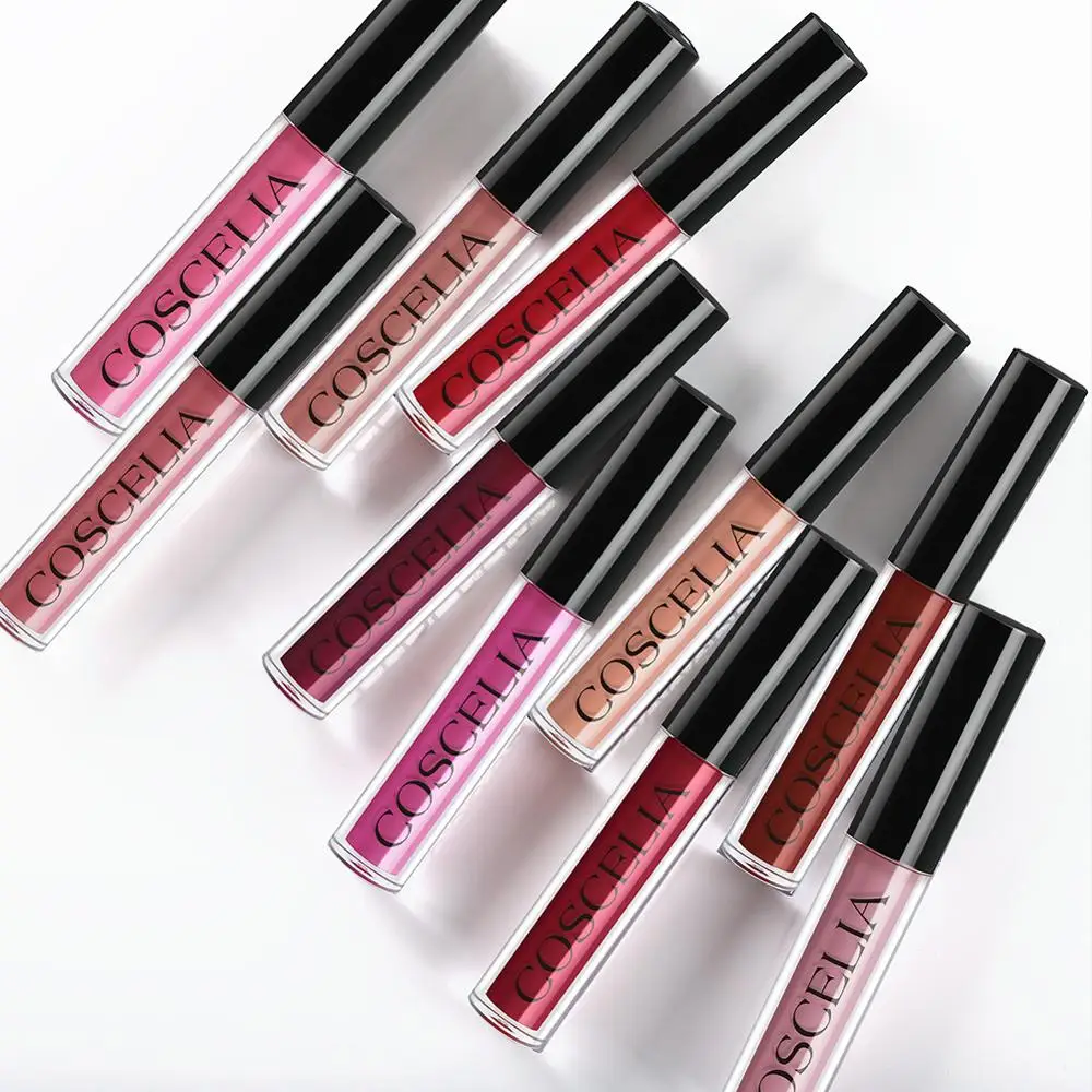COSCELIA матовая губная помада бархатный сексуальный блеск для губ Набор