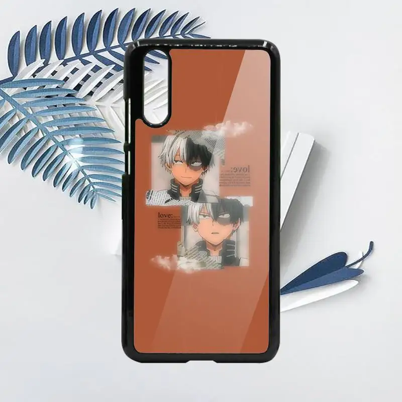 

Shoto Todoroki My hero academia Phone Cases PC For Samsung galaxy S note 8 9 20 10 e lite2019 plus pro ultra