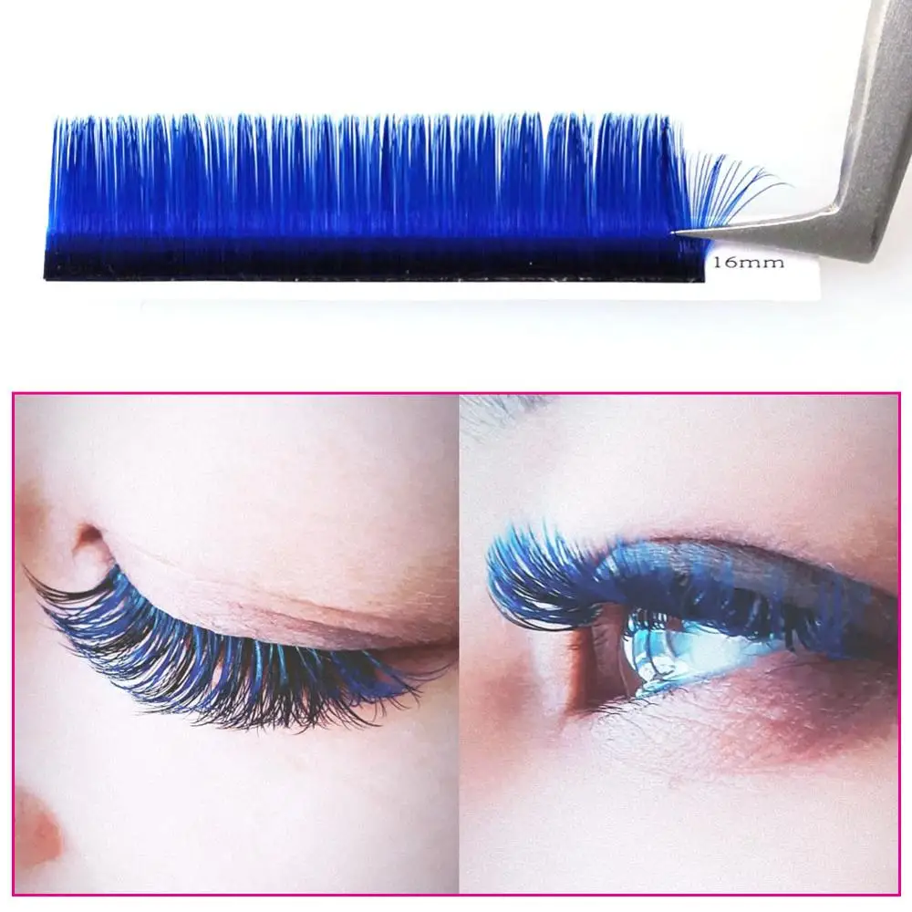 Накладные ресницы Easy Fan цветущие самостоятельное наращивание накладные