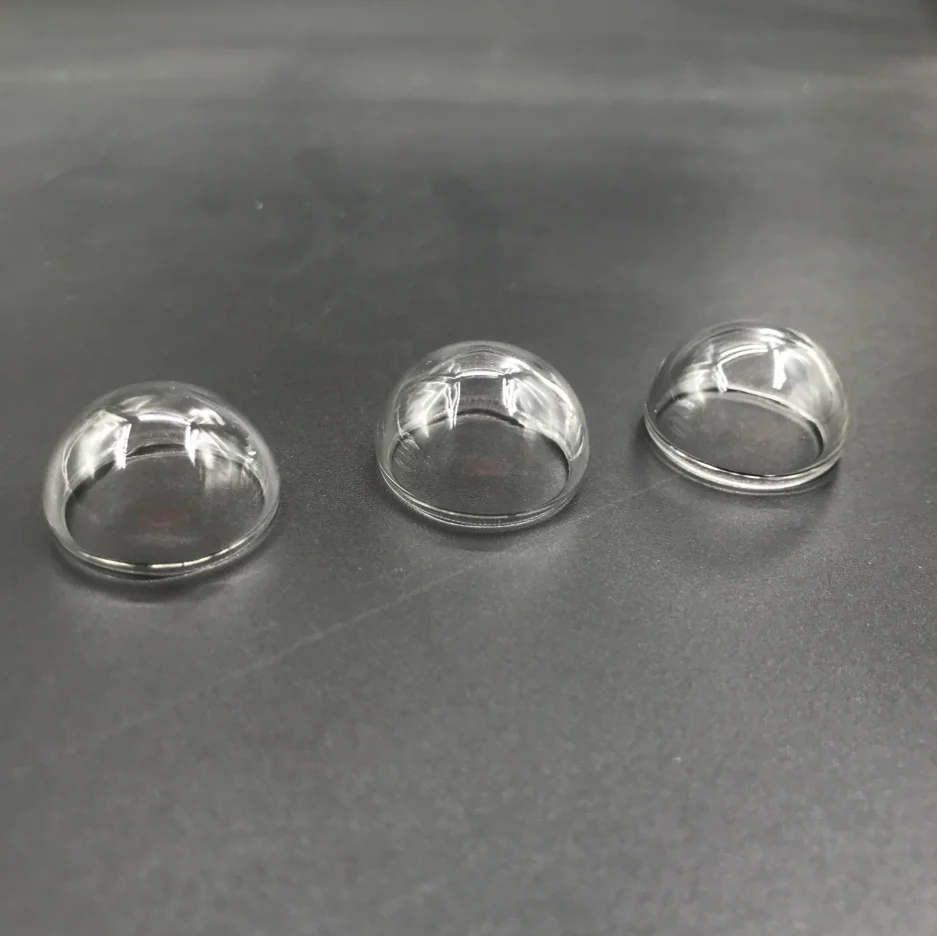 50 шт. прозрачная полукруглая стеклянная крышка для стеклянной бутылки 22 мм |