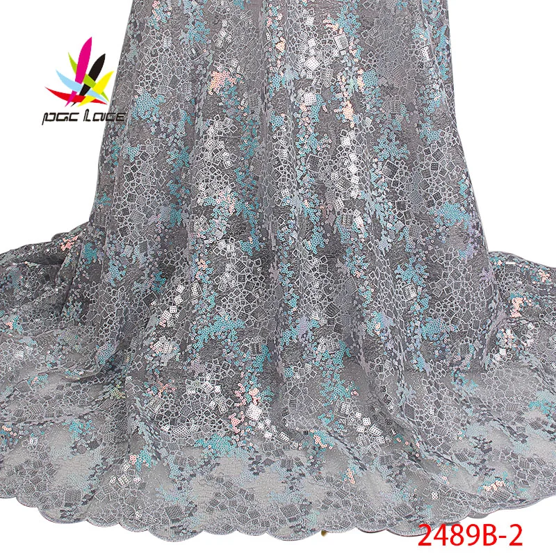 Цветной Блестящий вуаль материал гипюр ручной работы вышитая аппликация цветок