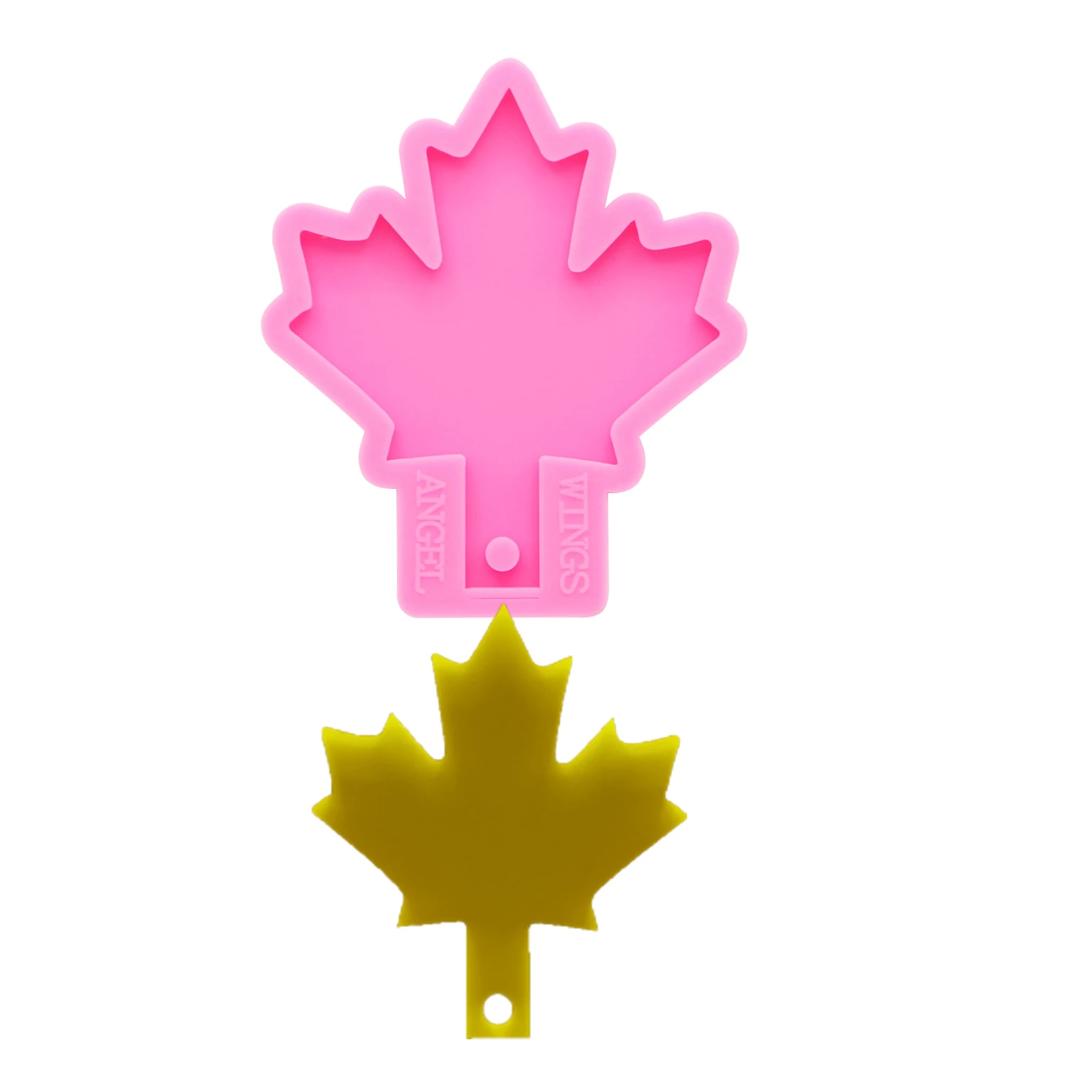 

Формы для брелков Angel Wings, кленовый лист, силиконовые