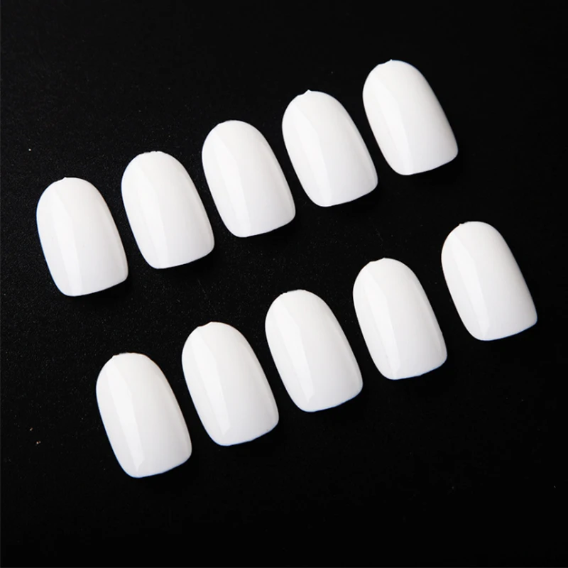 Накладные ногти для профессионального салона Французский маникюр Искусственные