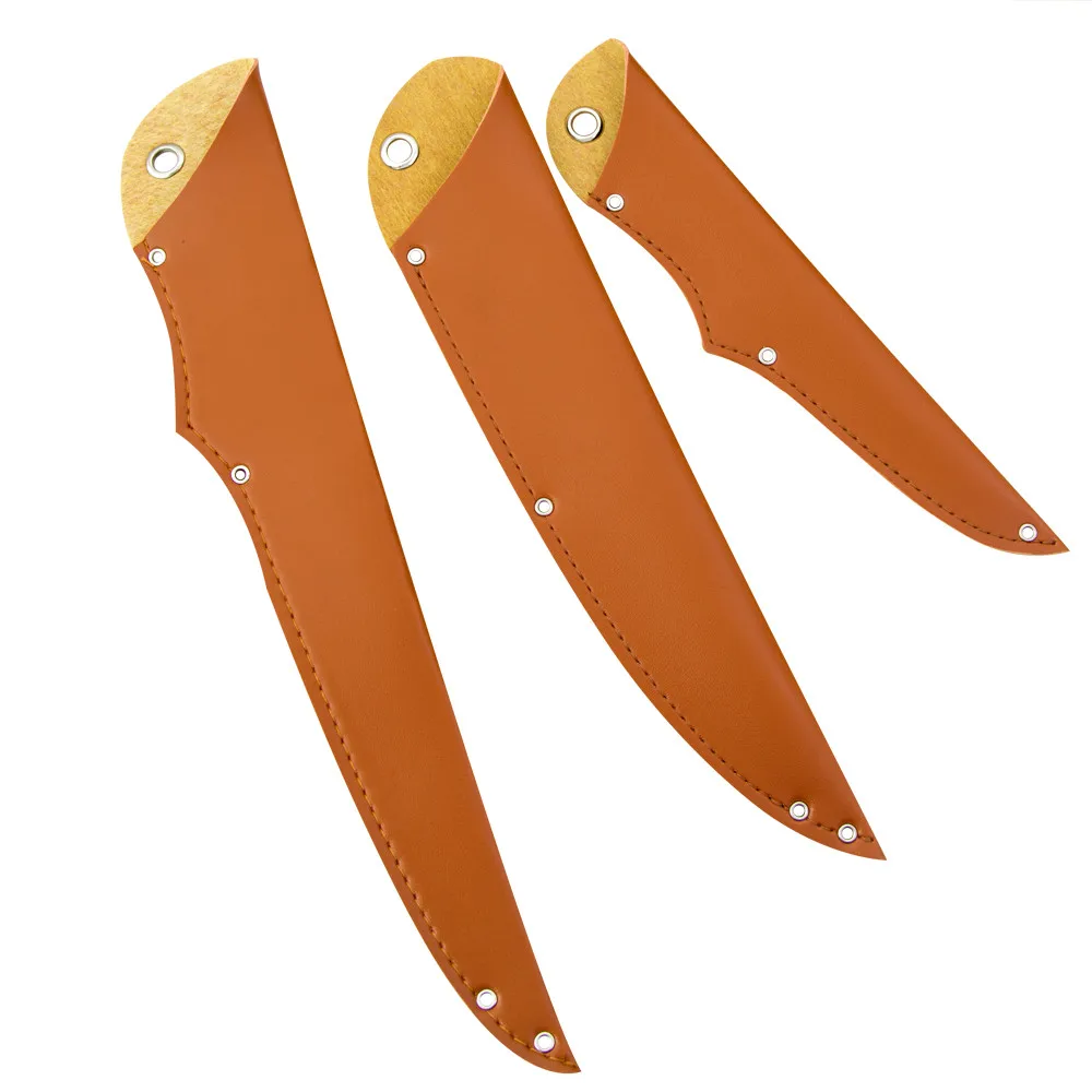 Защитная накладка на нож кожаный чехол для кемпинга Сербской кухни лезвия ножа с