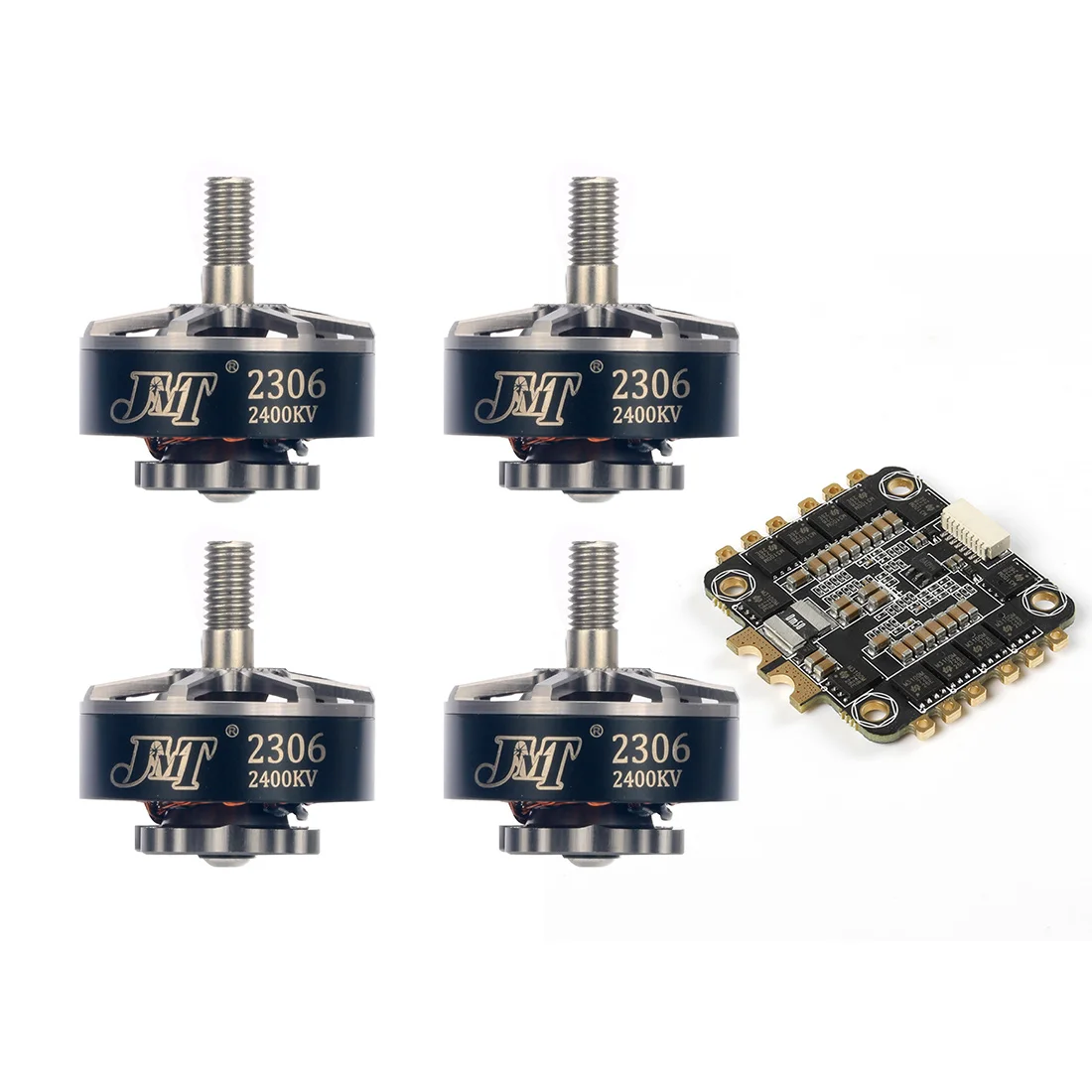Двигатель JMT ESC Combo 2306 2400KV Brushless 3 ~ 4S Motor с REV35 35A BLheli_S 2 6S 4 в 1 для DIY FPV гоночного