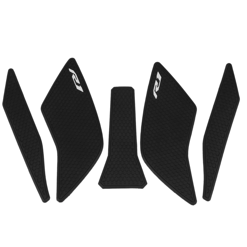 

Motorcycle Non-Slip Side Fuel Tank Stickers Waterproof Pad Rubber Sticker for Yamaha YZF R1 R1M YZFR1 YZF-R1 2015-2021