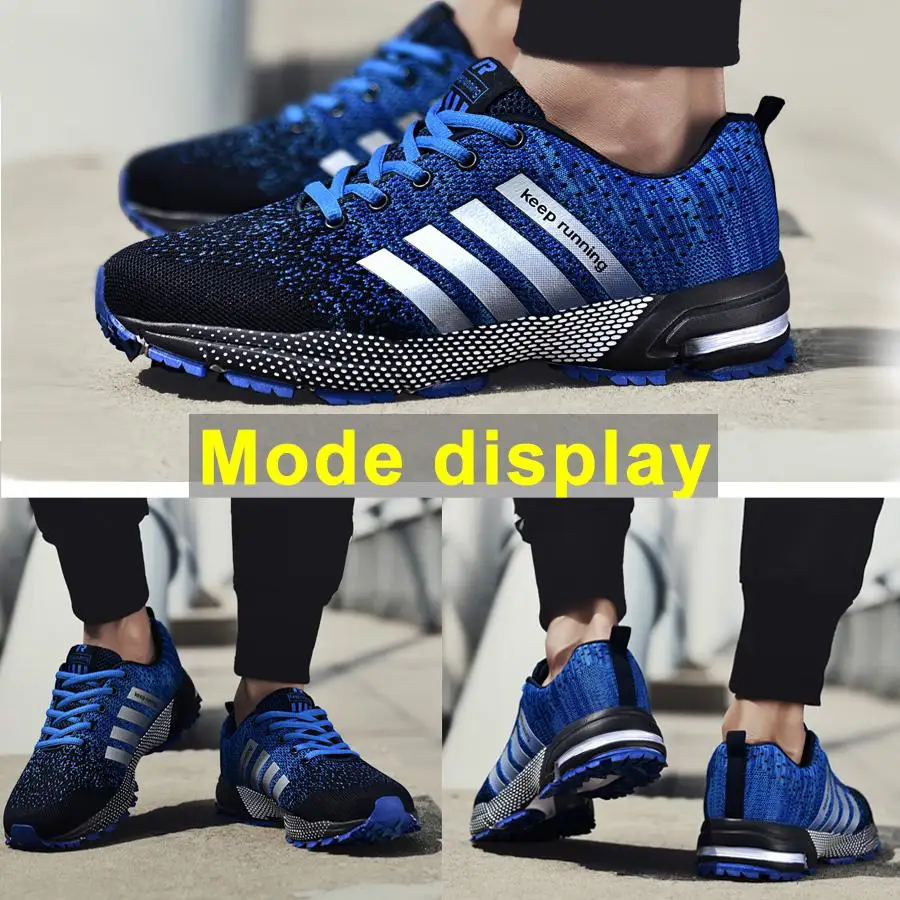 

Fashion Men's Shoes Portable Breathable Running Shoes 46 Large Size Sneakers Comfortable Walking Jogging Casual Shoes 48