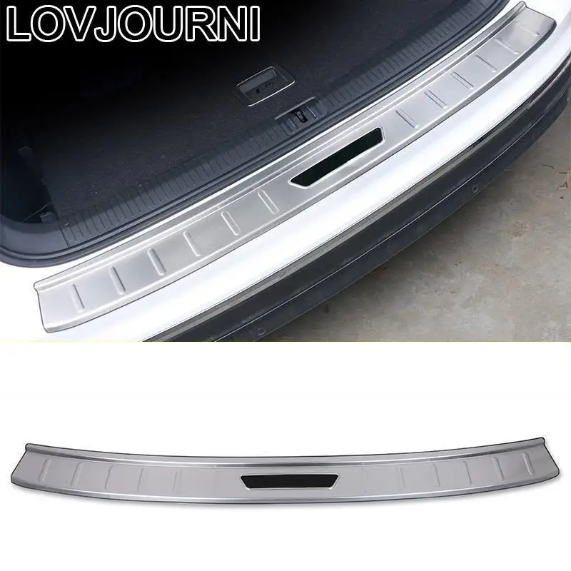 Задняя панель багажника ножная педаль внешняя автоматическая Модифицированная хромированная наклейка