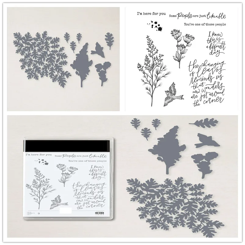 

TOMORROW Cutting Dies for 2021 Clear Stamps and Dies New Arrival Christmas Metal Die Cutters for Scrapbooking Stamping Arts
