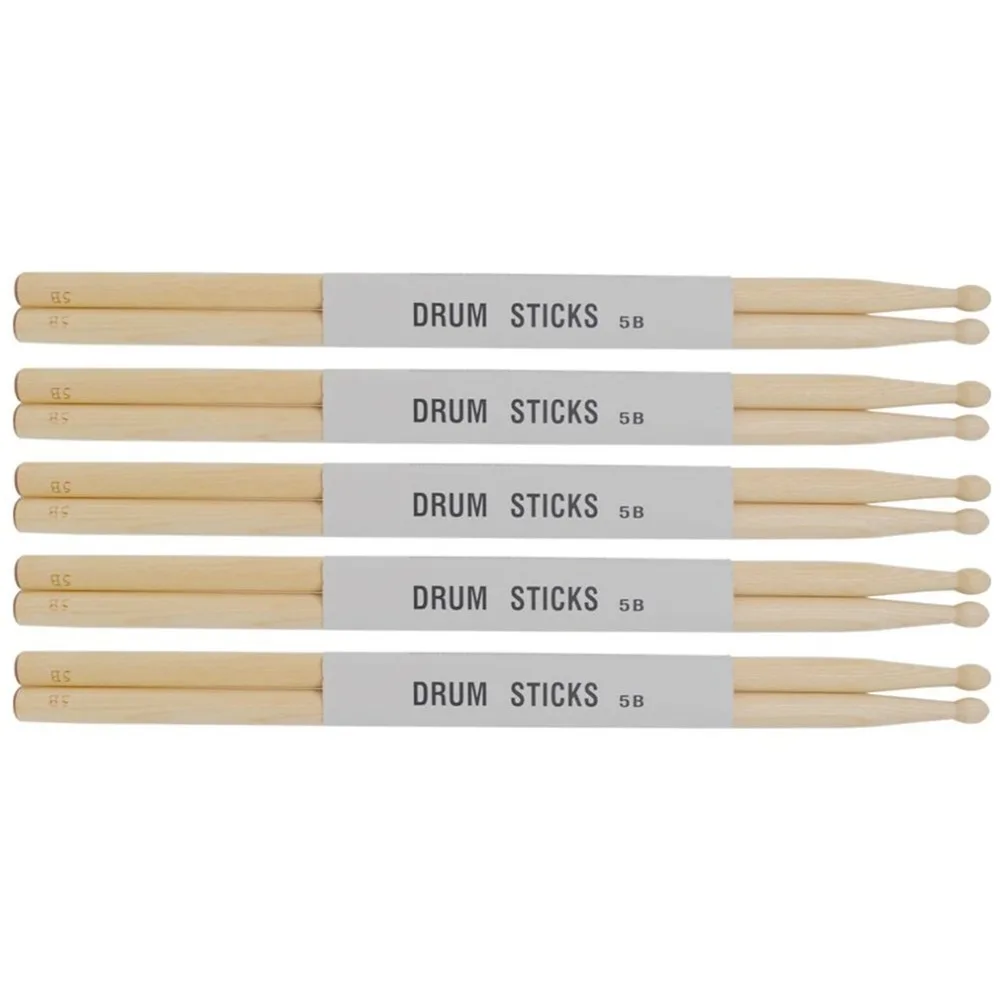 

1pc drumstick 5A/5B/ 7A Drum Sticks anti-skid hard professional Ash Wood Drum Sticks musical instrument Music Band accessories
